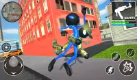 US Army Stickman Counter Rope Hero 3D Screen Shot 4