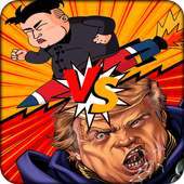 Rocket Man Kim Jong Un VS Angry Donald Trump