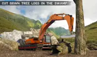 Water Surfer Excavator Crane 3D: Construction Site Screen Shot 10