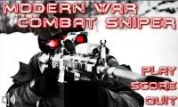 modern war combat  sniper Screen Shot 0