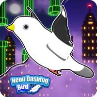 Neon Dashing Bird