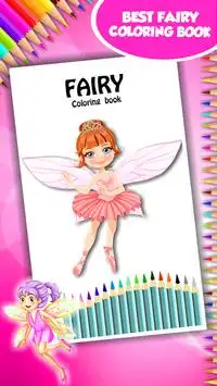Fairy Coloring Book Screen Shot 0