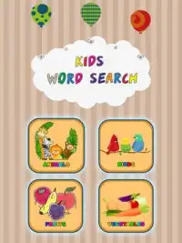 Kids Word Search Screen Shot 0