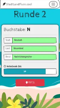 Stadt Land Fluss | Online Mehrspieler Screen Shot 1