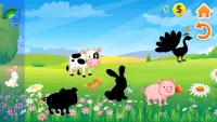 головоломка для детей животные Screen Shot 12