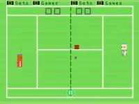 Wimble Pong Tennis (2D Tennis Game) Screen Shot 2