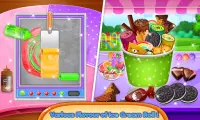 Ice Cream Rolls Maker- Rainbow Sandwich Food Stall Screen Shot 2