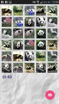 Panda - Memory Game Screen Shot 1