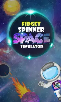 Fidget Spinner：スペースシミュレータ Screen Shot 0