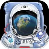 3D Space Walk Astronaut Simulator Shuttle Game
