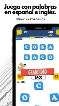 Letras de Mesa – Juego de palabras Screen Shot 2