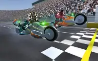 Superheroes Moto Bike Racing Screen Shot 12