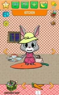My Talking Bunny - Virtual Pet Screen Shot 12
