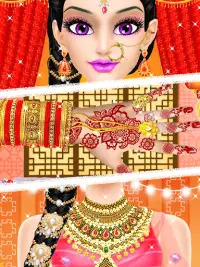 Индийская девушка Свадебный салон Screen Shot 2