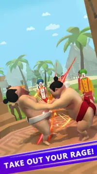 Sumo fight Screen Shot 4