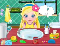 Baby Wash Cleaning Game Screen Shot 1
