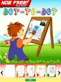 Dot to Dot Finger Paint Kids Screen Shot 5
