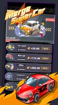 Merge Super Car Screen Shot 1