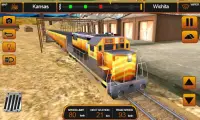 Railway Station Train Sim Screen Shot 1