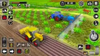 Tractor Farming Game Harvester Screen Shot 1