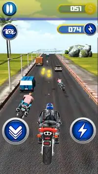 City Moto Racing: Up Hill 3D Screen Shot 4