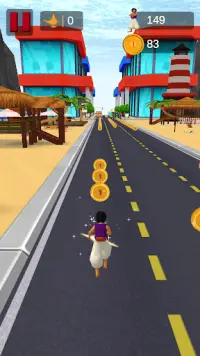 Aladdin Rush – Dodge the obstacles Screen Shot 2