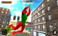 Flying Rope-Hero Neo Town - Miami Crime Simulator Screen Shot 9