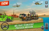US Army Cargo Transport Truck Driving Simulator Screen Shot 0
