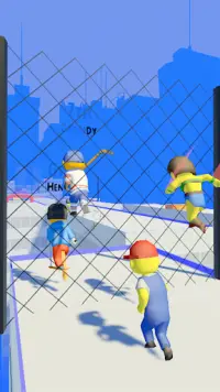 Knockout Fall Guys! 3D Race - Run Royale Race 3D Screen Shot 1