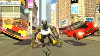 Superhero Game: Panther Rope Hero Crime City Games Screen Shot 1