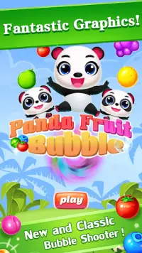 Panda Fruit Pop Screen Shot 1
