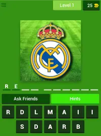 Football Team Logo Quiz - Guess Soccer Clubs Screen Shot 4