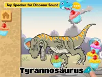 Dinosaur sound puzzles - learning for good kids Screen Shot 8