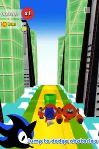 Super Hedgehog Runner 3D Screen Shot 1