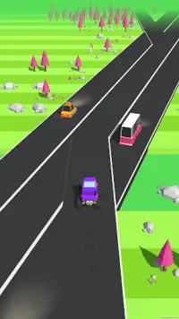 Traffic Run!: Driving Game Screen Shot 2