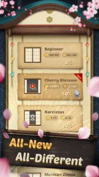 Mahjong Blossom Screen Shot 1