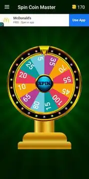 Spincoin Master - Lucky spin wheel Screen Shot 1