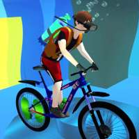 BMX Bicycle Underwater Stunt Adventure