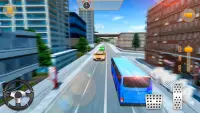 City Luxury Tourist Bus 3D Screen Shot 3