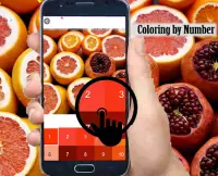 Fruit  Coloring Number Pixel New 2021 Screen Shot 3
