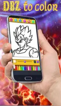 Learn to color Dragon Goku Ball Screen Shot 3