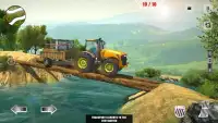 Offroad Tractor Trolley Cargo: Pertanian Uphill Si Screen Shot 2