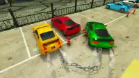 Real chained car park-multiple chain car parking🚗 Screen Shot 3