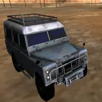 Conduire CAR dans le désert Screen Shot 4
