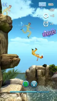Реальный прыжок в воду Screen Shot 1