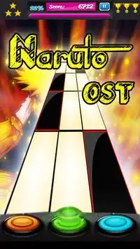 Piano Naruto OST Game Screen Shot 2