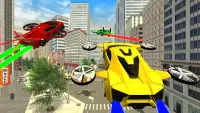 Real Light Flying Car Racing Simulator Games 2020 Screen Shot 0