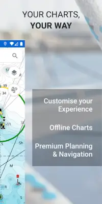 C-MAP - Marine Charts Screen Shot 1