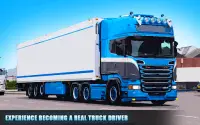 Truck Driver Euro truck Sim 3D Screen Shot 0