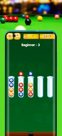 Sort Pool Ball - Sorting Puzzle game Screen Shot 2